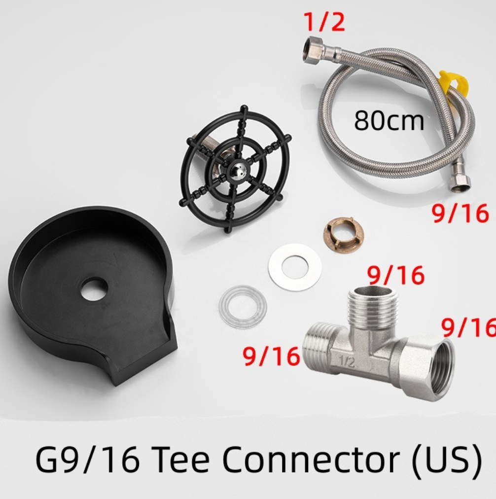 Bar Counter Cup Washer Sink High-pressure water spray